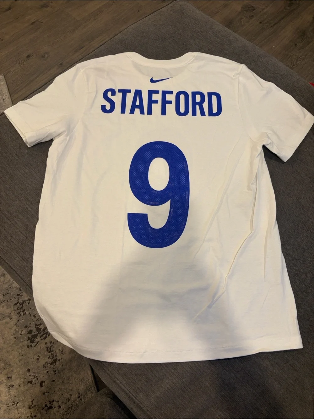 Matthew Stafford Los Angeles Rams Nike Super Bowl LVI T-Shirt - Men’s Large nfl
